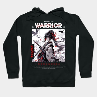 Anime Warriro Girl Hoodie